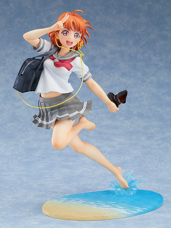 Takami Chika (Blu-ray Jacket), Love Live! Sunshine!!, With Fans!, Good Smile Company, Pre-Painted, 1/7, 4580416940610